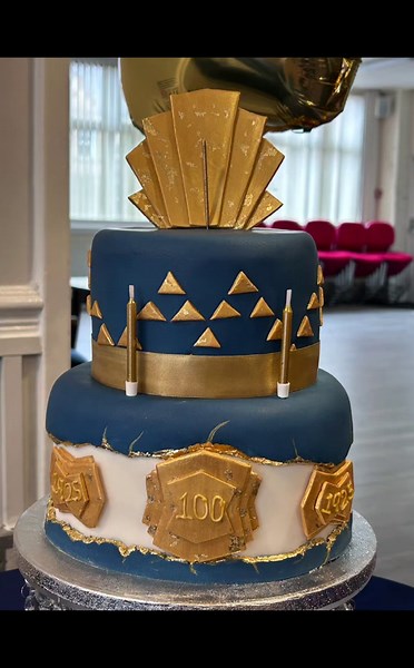 Celebrating 100 Years: A 1920s Themed Cake