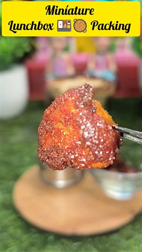 Miniature Lunchbox 🍱🥘 Packing #ViralShorts/Toyfoody