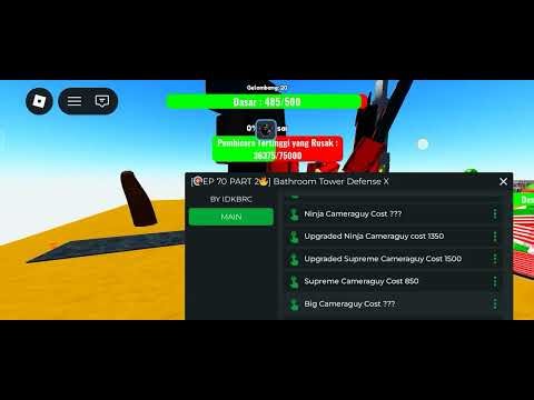 Review Script Place Units In | Bathroom Tower Defense X #bathroomtowerdefensex