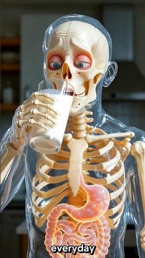 What Happens to Your Body If You Drink Raw Milk Every Day? 🥛 #facts #science #3d#viral