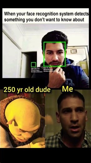 “When your face scanner detects something you were NEVER ready to see 👀💀😂” #lol #crazy