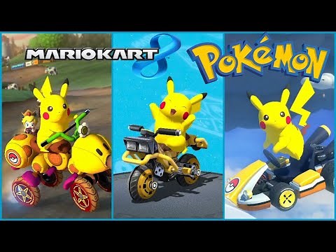 Pikachu In Mario Kart 8 [Pokemon]