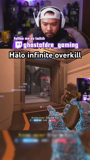 Halo infinite gameplay overkill #halo #haloinfinite #haloinfinitemultiplayer