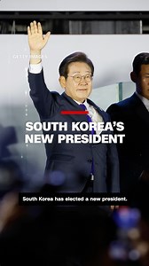 Lee Jae-myung of the Democratic Party has been elected as South Korea's new president, following months of political turmoil. The snap election came after the removal of former president Yoon Suk Yeol, who declared martial law last December. https://cnn.it/3SBIDq3 | CNN