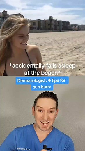 Dermatologist: 4 Tips for Sunburn Relief