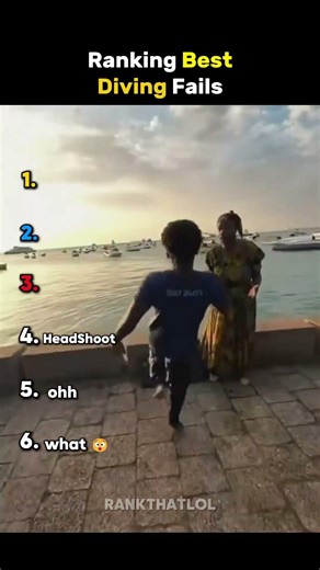 Ranking Best Diving Fails