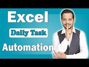 Automate Daily Task with Excel | Hidden Automation options in Excel | Office 365