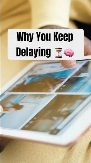 Why You Procrastinate ⏳🧠 | Psychology Tricks to Beat It