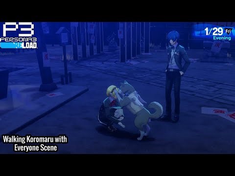 Persona 3: Reload | Walking Koromaru with Everyone [1/29 Event]