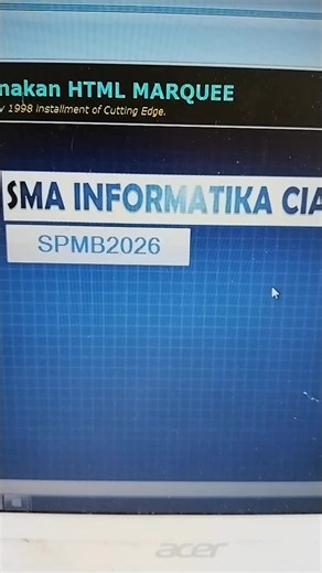 SMA Informatika Ciamis, Program Plus nya yaitu : Mempelajari Hardware PC, Bahasa Jepang, Komputer Akuntansi, Microsoft Office, coding html, coding javascript, tag html, pemrograman JavaScript, pemrograman web, web developer, Program Aplikasi Keinformatikaan Kewirausahaan #html #pemrograman #website #programming #coding