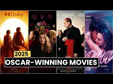 Top 9 Best 2025 Hollywood Oscar Winning Movies 💣