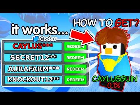 HOW TO GET *CAYLUS* Penguin Skin in Roblox Knockout🐧