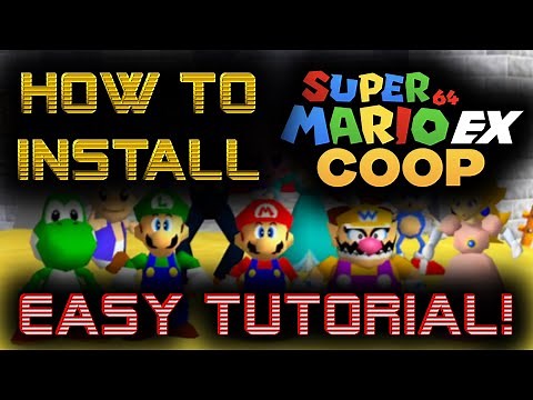 [TUTORIAL] HOW TO INSTALL SM64EX-COOP ON WINDOWS (Online Multiplayer Mod for Super Mario 64 PC-Port)