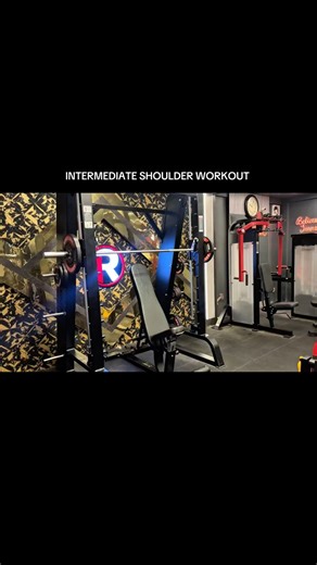 Best 6 exercise for intermediate workout #shorts #shortvideo #youtube #gymworkout #shoulderworkout ￼