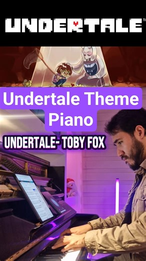 Undertale Theme (Piano) - Toby Fox #music #undertale #undertalemusic #undertalepiano