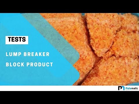 Lump breaker - Crushing materials | Palamatic Process Inc.