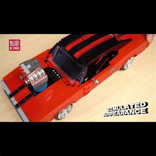 Mould King 10112 Charger Car Model Building Set