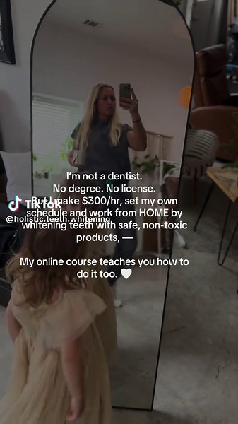 __ My online course gives you everything you need to start your own teeth whitening business— add it to your existing beauty business or start it from scratch as a stay at home mom ! Safe, non-toxic products, all your equipment, step-by-step training, and enough product to make your investment back fast. No license or experience needed—just a willingness to start. Comment ME below and I’ll send you all the info 🖤 THIS IS NOT AN MLM, simply me teaching you how to start your very own whitening bu