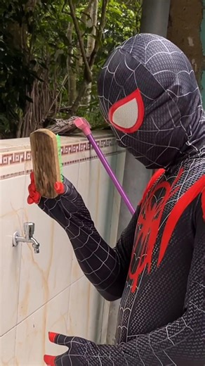 Spider-Man wakes up #spiderman