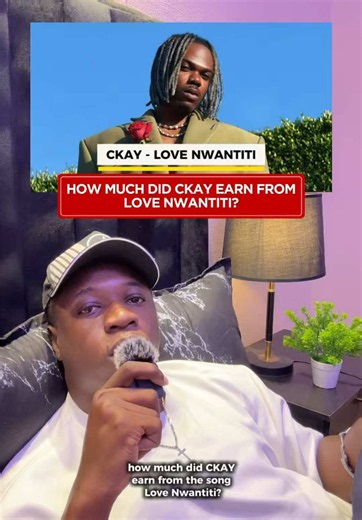 How Much Did CKAY Earn from Love Nwantiti’s 1 Billion Streams?