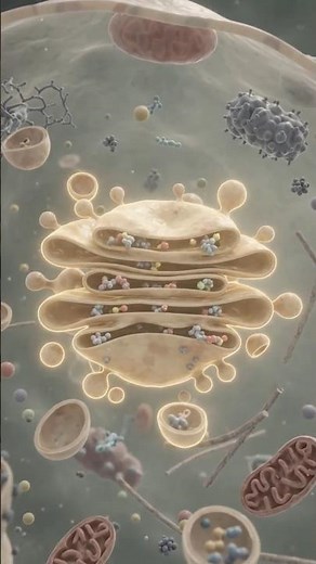Golgi Apparatus Explained 📦 | How Cells Package & Transport Proteins | Biology