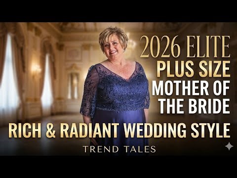 2026 Elegance: Plus Size Mother of the Bride & Wedding Guest Outfits | Look Radiant! Plus Size Women