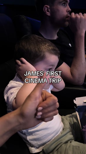 James' First Cinema Trip: Toddler's Exciting Experience Watching Inside Out