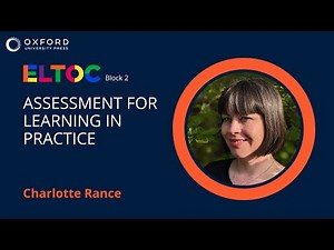 Assessment for Learning in Practice – Charlotte Rance | ELTOC Chapter 3 2022