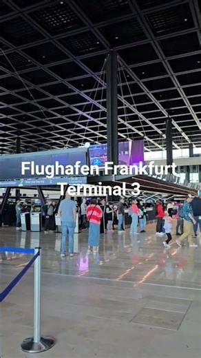 Flughafen Frankfurt Terminal 3 Abflug