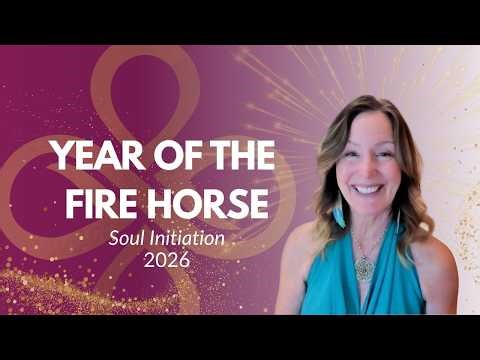Year of the Fire Horse 2026: Your Soul Initiation & the Three Sacred Fires