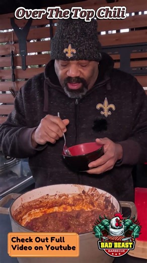 Smoking Over‑the‑Top Chili Ultimate Pellet Grill Recipe.