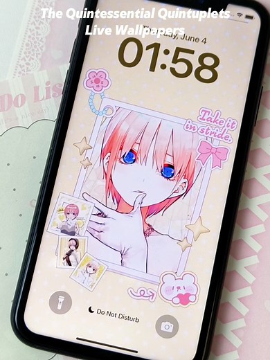 The Quintessential Quintuplets Live Wallpaper – Animated Phone Background