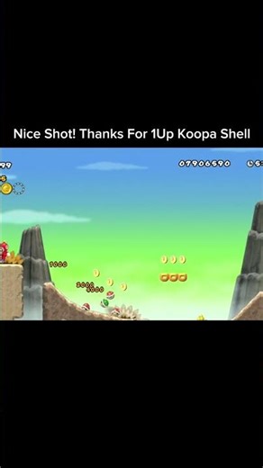 Thanks For 1 Up Koopa Shell 🥰 #mario #nintendo #retrogaming