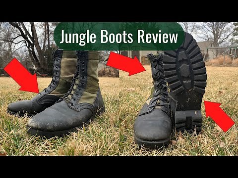 Reviewing The Vietnam Jungle Boots.