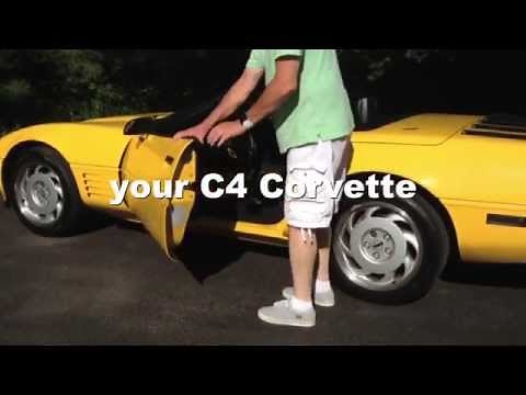 EASY WAY IN & OUT OF A C4 CORVETTE!