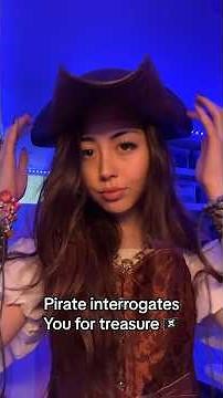 ASMR pirate interrogates you