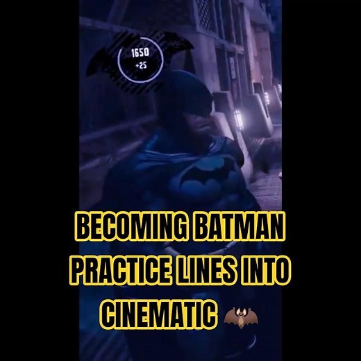 BATMAN VOICEOVER/BECOMING THE DARK VOICE (ARKHAM KNIGHT GAMPLAY)