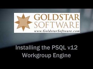 PSQL v12 Workgroup Engine Installation