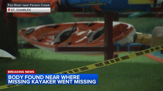 Body of missing kayaker found in Fox River in St. Charles identified: 'He did what he loved'
