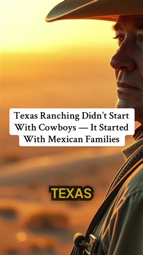 Before cowboys became the symbol of Texas, Mexican families built the ranching culture from the ground up. The tools, the skills, the traditions — all came first. texas ranching history vaquero history mexican families texas cowboy origins texas cattle history hidden texas history mexican american texas history vaqueros vs cowboys texas traditions explained true texas history #texashistory #vaqueros #mexicanamericans #texasroots #chicanos
