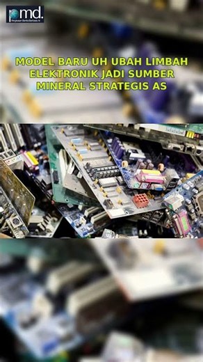 New Model of E-Waste Recycling Becomes a Mineral Source #latestnews #indonesia #technology #ewaste