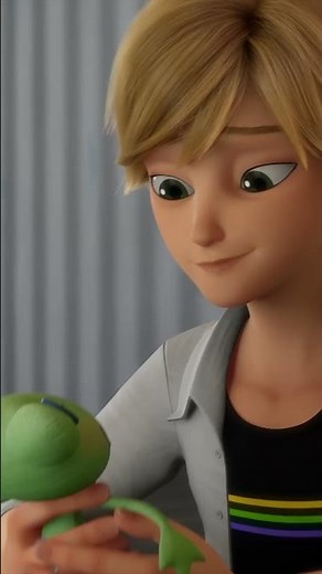 Marinette finds a letter to Adrien from his father, Gabriel! ✉️ miraculous disneychannelanimation