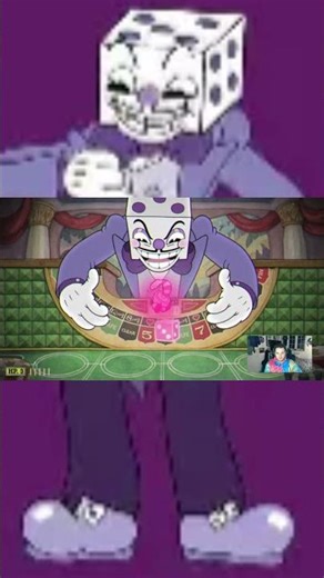 😭 Landed on START OVER?! | Brutal King Dice Moment in Cuphead #shorts