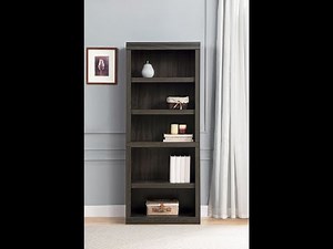 Walmart Canada hometrends Dark Oak 5-Shelf Bookcase Assembly