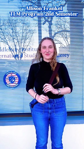 The Student Advocacy Council invites you to MIIS Student Town Hall on Thursday from 12:00 - 1:45 PM at Irvine Auditorium. Today, let’s hear from Allie Frankel, a second-semester student in the TLM program at MIIS. Let’s hear about what she enjoys most about MIIS community! #StudentAdvocacyCouncil #MiddleburyInstitute #MIIS | Middlebury Institute of International Studies at Monterey