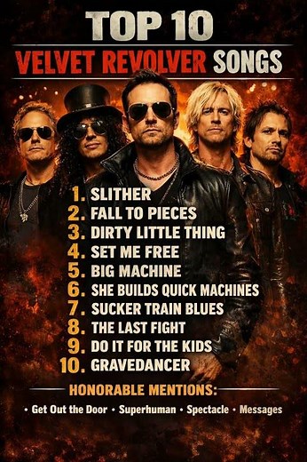 Top Ten Velvet Revolver songs