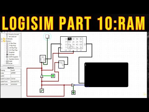 Logisim part 10:RAM