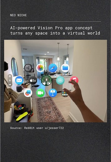 A Reddit user has created a series of concept videos showcasing how AI could transform the Apple Vision Pro into a customizable reality-altering device. Imagine changing the look and feel of your surroundings with a simple tap, turning your home into anything from a retro 50s diner to a scene from Game of Thrones or even a horror movie! The creator used video-to-video AI programs to achieve these effects, suggesting that such immersive experiences might not be too far off in the future. What do
