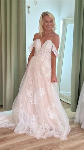 Off the peg Ellis bridal- Helena gown 🤍 #bridal #weddingdress #2026bride #lincolnshire