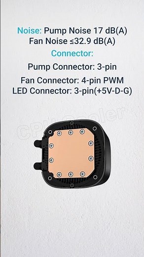 DeepCool LE720 360mm ARGB Liquid CPU Cooler –High-Performance AIO Cooling System with Fan & Radiator